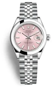 Rolex Lady-Datejust 279160 28mm Stainless steel Rose