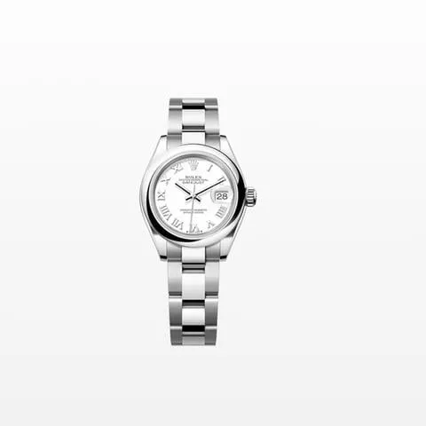 Rolex Lady-Datejust 279160 28mm Stainless steel White