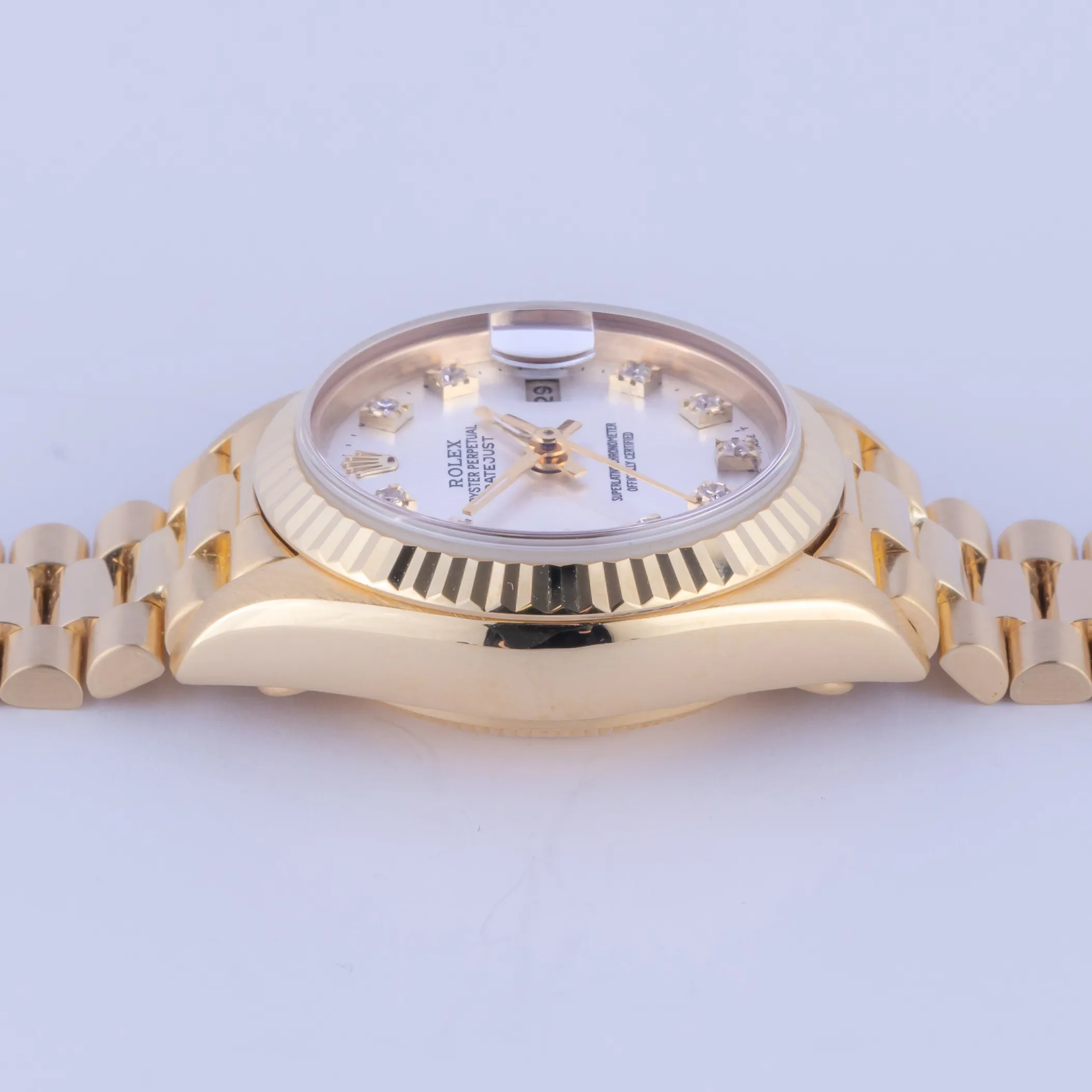 Rolex Lady-Datejust 69178 26mm Yellow gold Aventurine 4