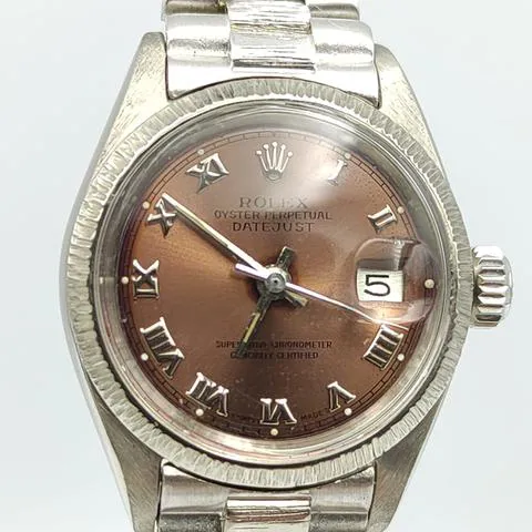 Rolex Lady-Datejust 6927 26mm Yellow gold Purple