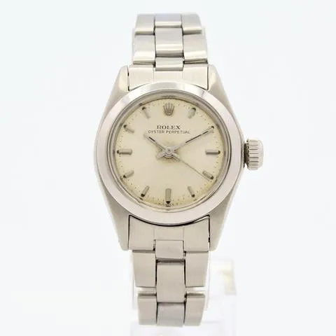 Rolex Oyster Perpetual 6618 25mm Stainless steel Champagne