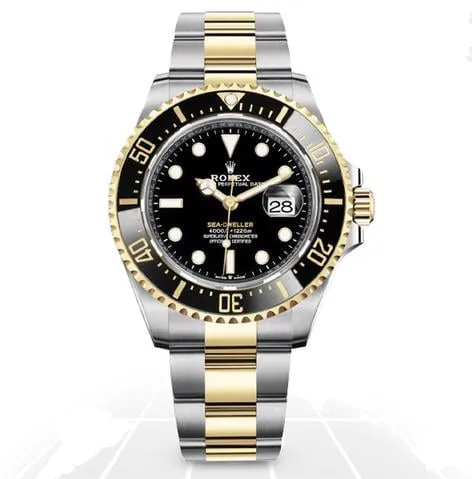 Rolex Sea-Dweller 126603 43mm Yellow gold and Stainless steel Black