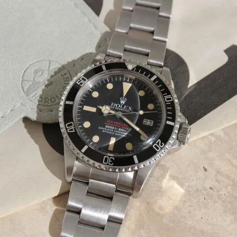 Rolex Sea-Dweller 1665 40mm Stainless steel Black