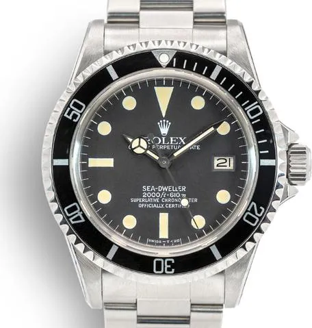 Rolex Sea-Dweller 1665 40mm Stainless steel Black