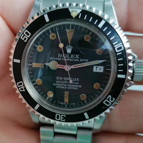 Rolex Sea-Dweller 1665 Stainless steel Black