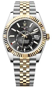 Rolex Sky-Dweller 336933-0004 Yellow gold and Oystersteel Black