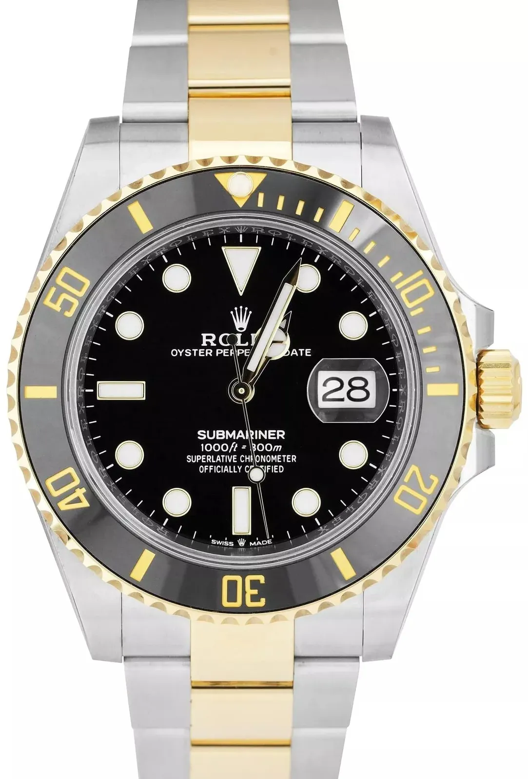 Rolex Submariner 126613LN-0002 41mm Yellow gold and Oystersteel Black