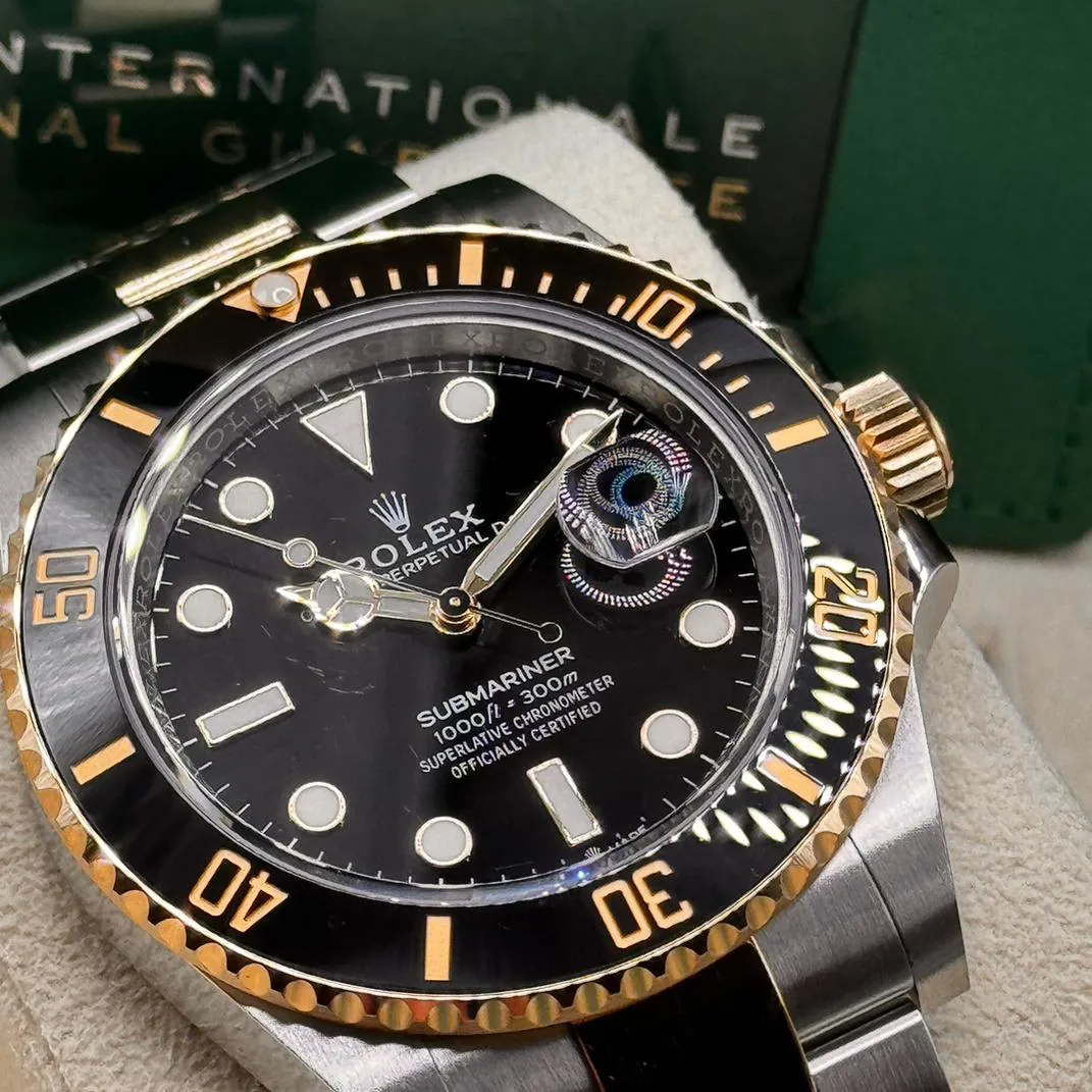 Rolex Submariner 126613LN-0002 41mm Yellow gold and Oystersteel Black