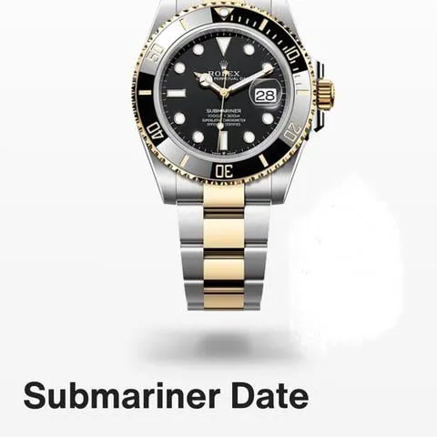 Rolex Submariner 126613LN 41mm Yellow gold and Stainless steel Black