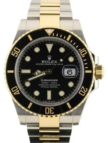 Rolex Submariner 126613LN 41mm Yellow gold and Stainless steel Black