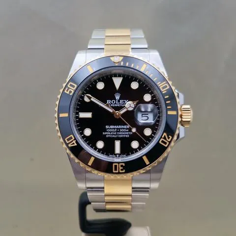 Rolex Submariner 126613LN 41mm Yellow gold and Stainless steel Black