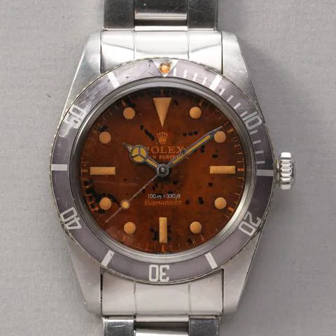 Rolex Submariner 5508 37mm Stainless steel Black