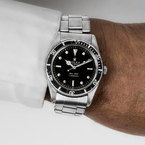 Rolex Submariner 5508 37mm Stainless steel Black