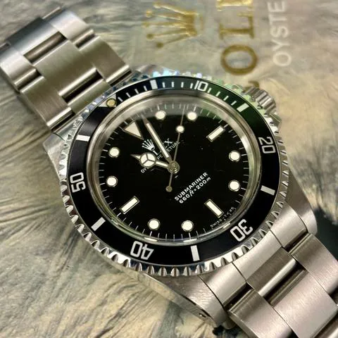 Rolex Submariner 5513 40mm Stainless steel Black 12