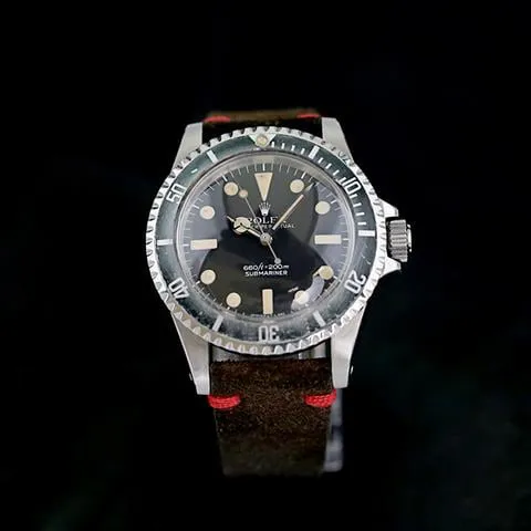 Rolex Submariner 5513 40mm Stainless steel Black