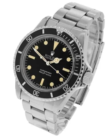 Rolex Submariner 5513 40mm Stainless steel Black