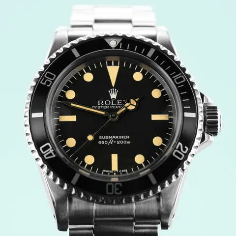 Rolex Submariner 5513 40mm Stainless steel Black 4