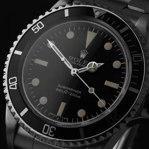 Rolex Submariner 5513 40mm Stainless steel Black 5