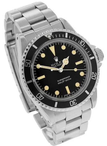 Rolex Submariner 5513 40mm Stainless steel Black 3