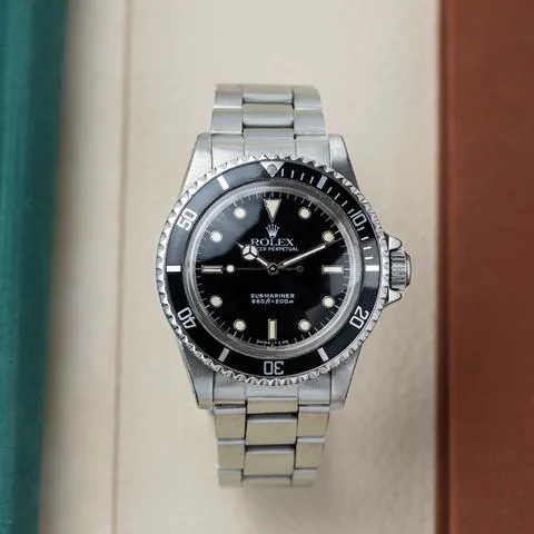 Rolex Submariner 5513 40mm Stainless steel Black