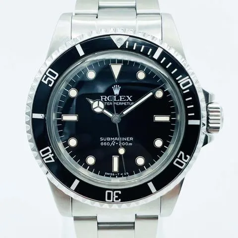 Rolex Submariner 5513 40mm Stainless steel Black