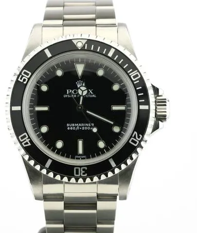 Rolex Submariner 5513 40mm Stainless steel Black