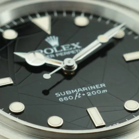 Rolex Submariner 5513 40mm Stainless steel Black