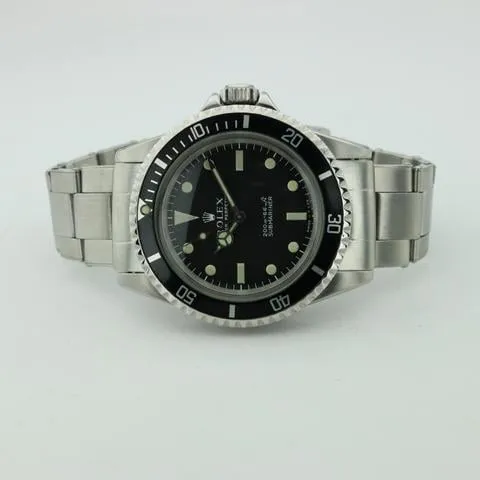 Rolex Submariner 5513 40mm Stainless steel Black