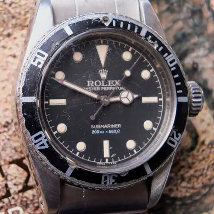 Rolex Submariner 6538 38mm Stainless steel Black