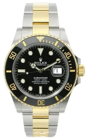 Rolex Submariner 126613LN 41mm Yellow gold and Stainless steel Black