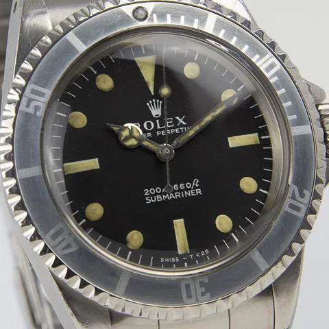 Rolex Submariner 5513 40mm Stainless steel Black 8