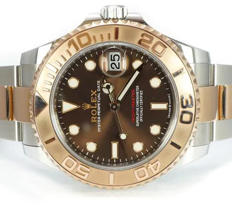 Rolex Yacht-Master 37 268621 37mm Yellow gold and Stainless steel Brown