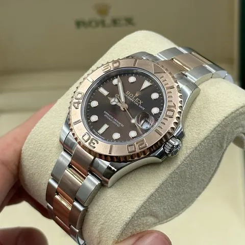 Rolex Yacht-Master 37 268621 37mm Yellow gold and Stainless steel Brown