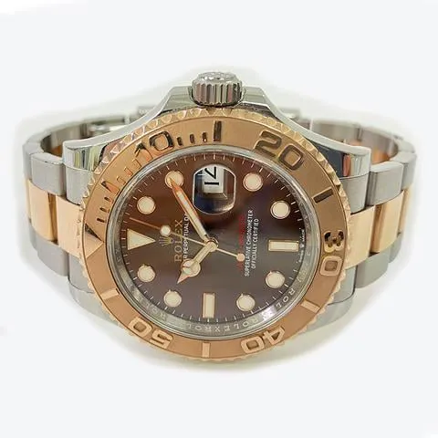 Rolex Yacht-Master 40 126621 40mm Yellow gold and Stainless steel Brown 1