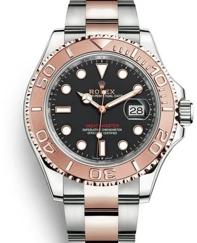 Rolex Yacht-Master 40 126621 40mm Yellow gold and Stainless steel Black