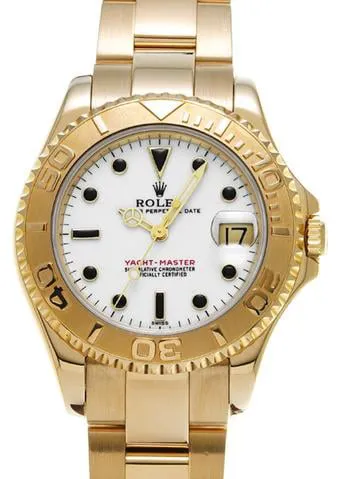 Rolex Yacht-Master 68628 34mm Yellow gold White