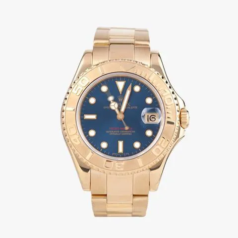 Rolex Yacht-Master 68628 35mm Yellow gold Blue