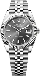 Rolex Datejust 41 126334-0014 White gold and Stainless steel Gray