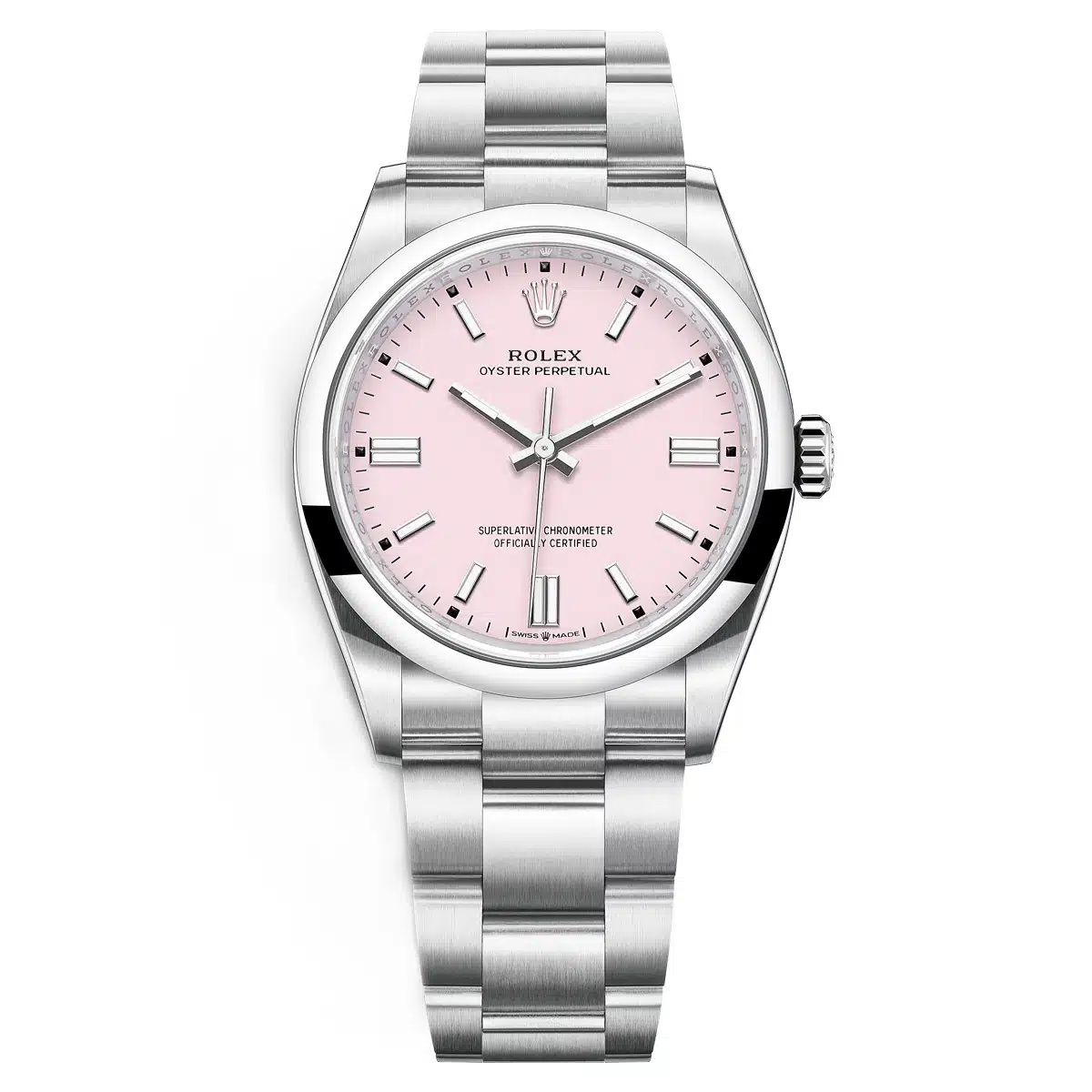 Rolex Oyster Perpetual 126000-0008 36mm Oystersteel Pink