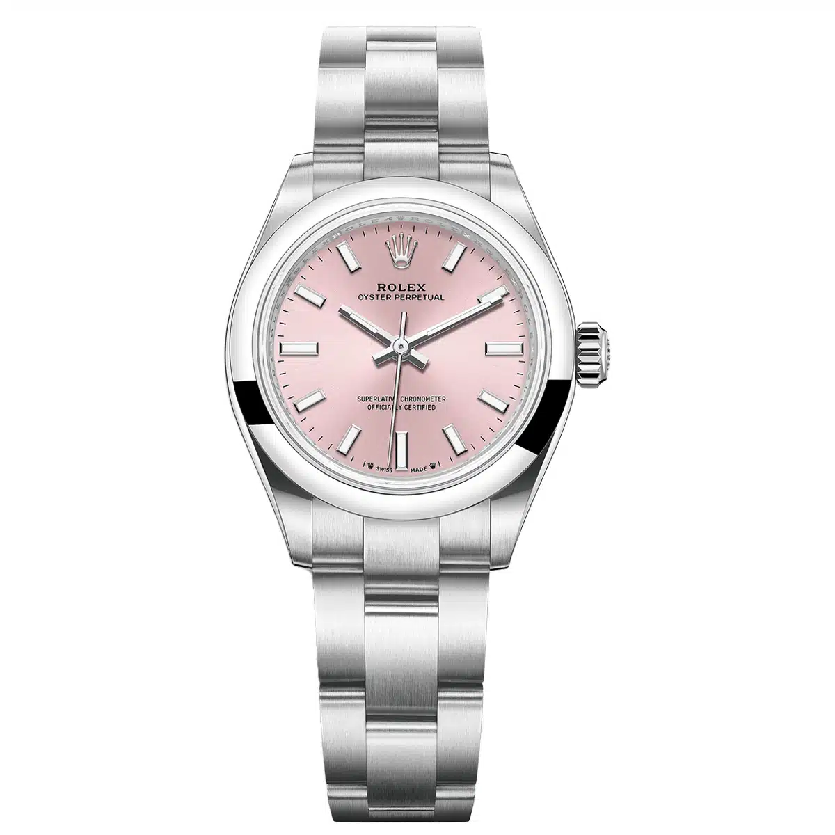 Rolex Oyster Perpetual 277200-0004 28mm Oystersteel Pink