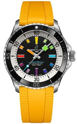 Breitling Superocean 42 A17375211B2S4 42mm Stainless steel Black