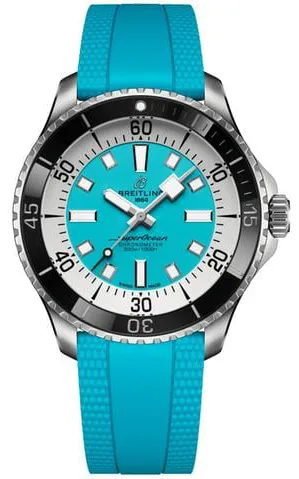 Breitling Superocean 42 A17376211L2S2 44mm Stainless steel Blue