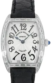 Franck Muller Cintree Curvex 1752QZBAG Yellow gold Silber