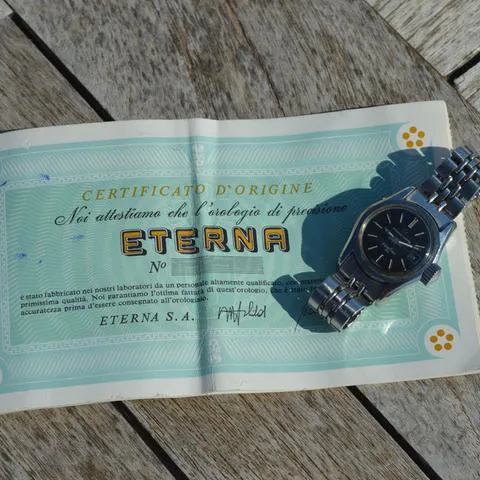 Eterna Kontiki 26mm Stainless steel Black 5