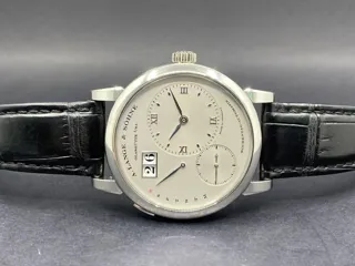 A. Lange & Söhne Lange 1 Daymatic 320.025 39.5mm Platinum Silver