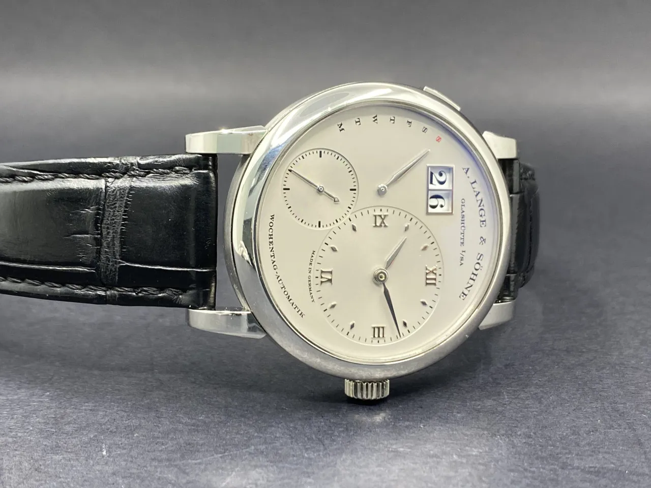 A. Lange & Söhne Lange 1 320.025 39.5mm Platinum Silver 2