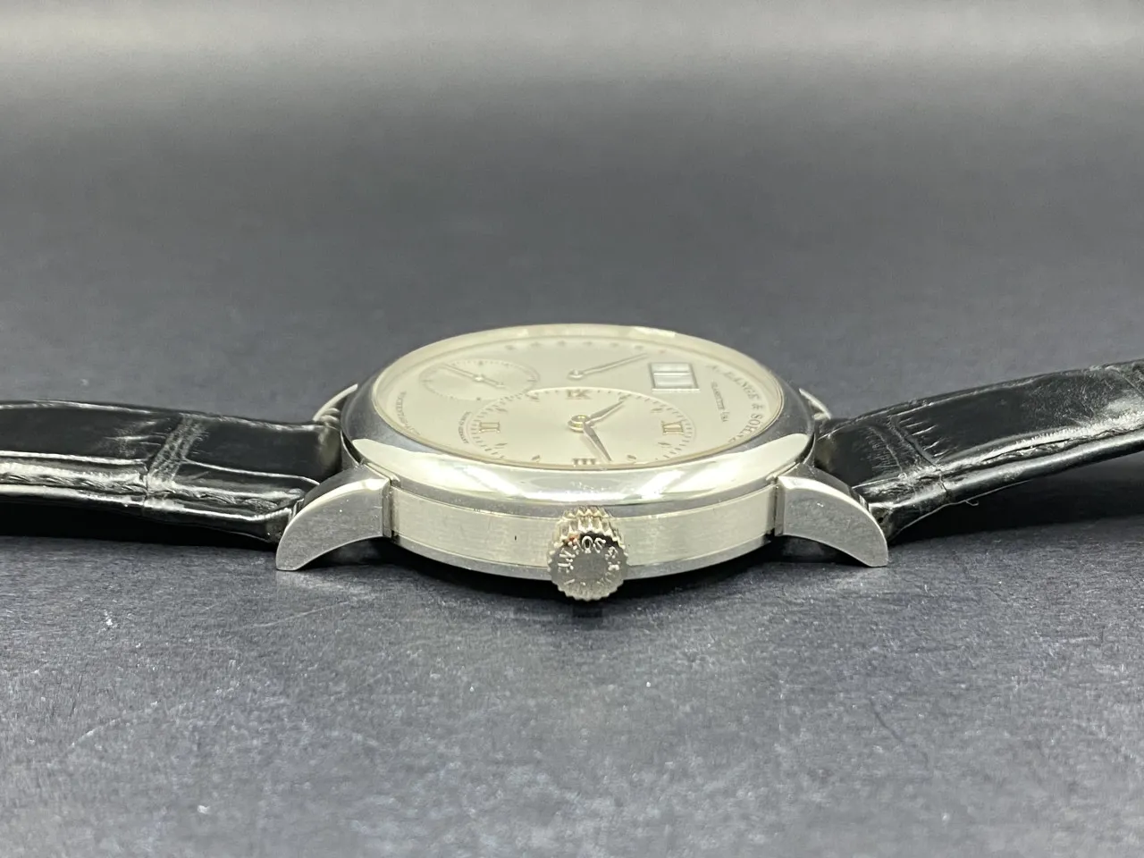 A. Lange & Söhne Lange 1 320.025 39.5mm Platinum Silver 4