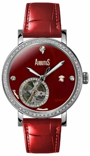 Arbutus AG Silver Collection AG2201SRR 33.5mm Silver Red