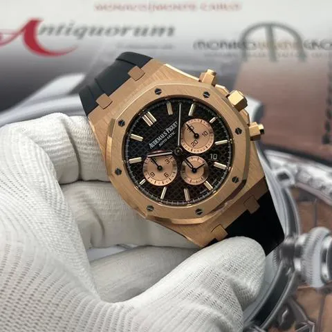 Audemars Piguet Royal Oak 26331OR.OO.D821CR.01 41mm Rose gold Brown 5