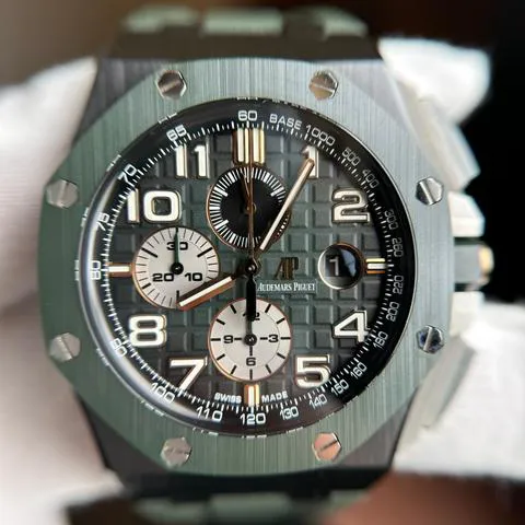 Audemars Piguet Royal Oak Offshore 26405CE.OO.A056CA.01 44mm Ceramic Green